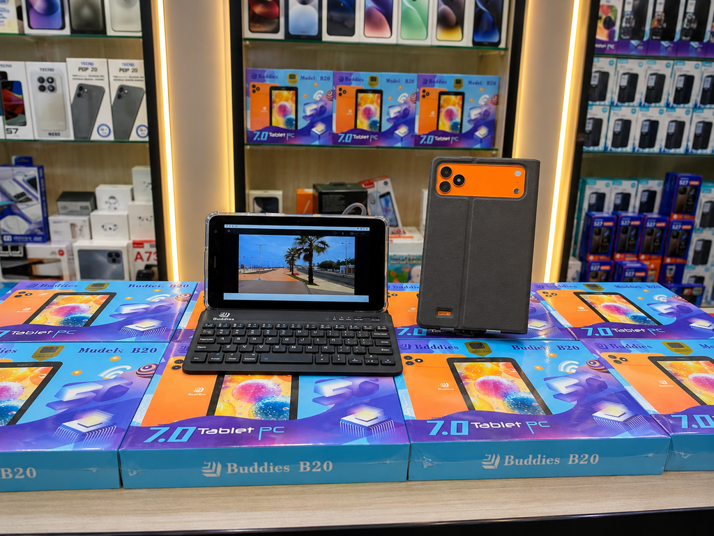 Tablette PC Buddies B20 7,0″ – Puissance, Élégance et Performance